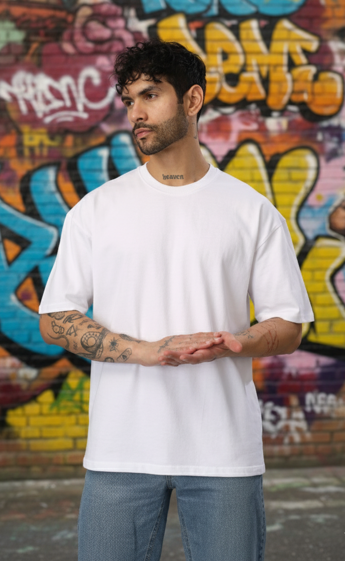 Oversize T-Shirt Unisex( White)